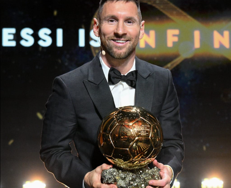 Se Agiganta La Leyenda: Messi Gana Su Octavo Balón De Oro – Radio News ...